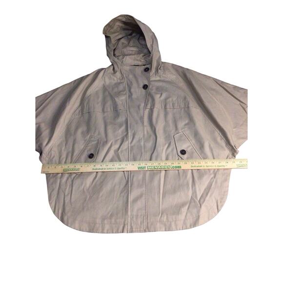 Hilary Radley Womens Hooded Poncho Size Large - Picture 7 of 9